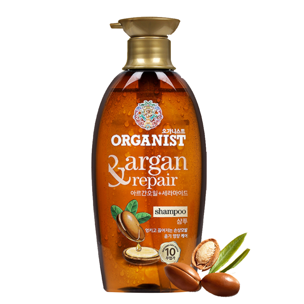 Dầu Gội Dành Cho Tóc Hư Tổn Organist Morocco Argan Oil Nourishing Shampoo 500Ml