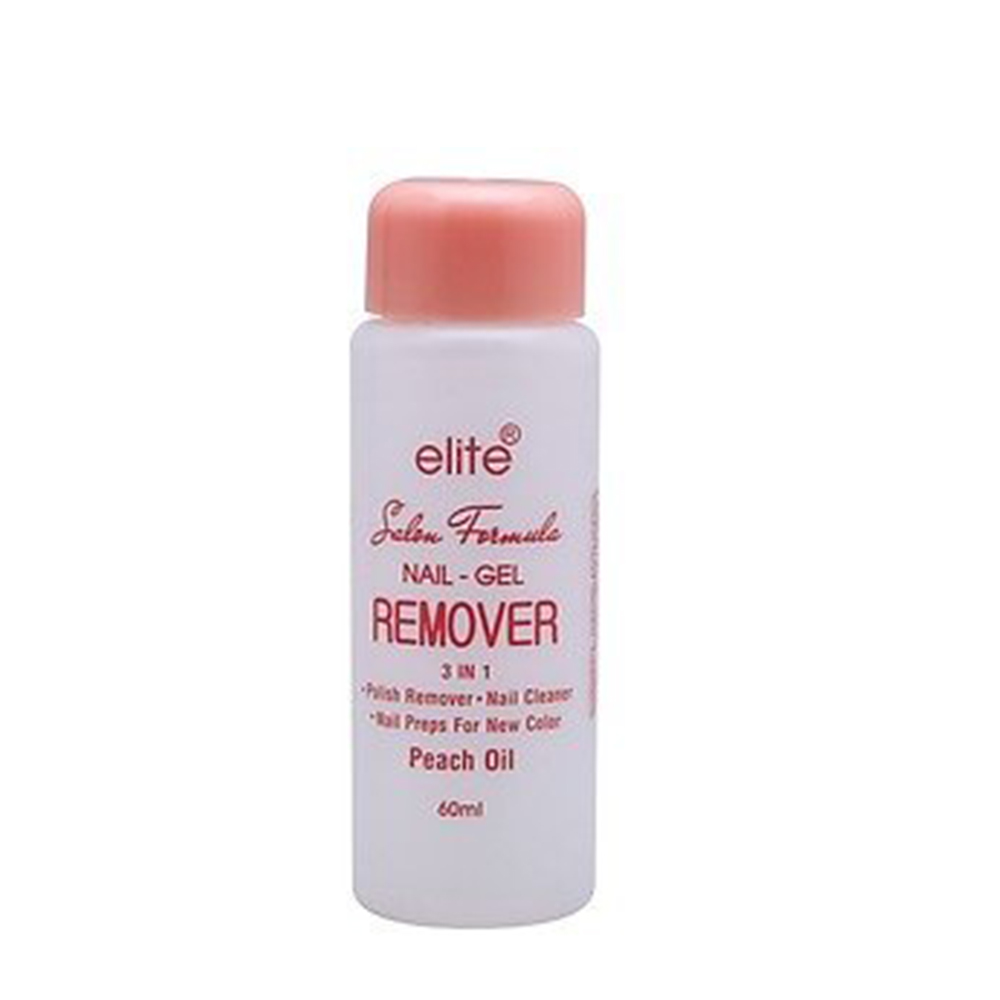 Nước Rửa Móng Tay Elite Acetone Polish Remover Skin 60Ml (Peach)