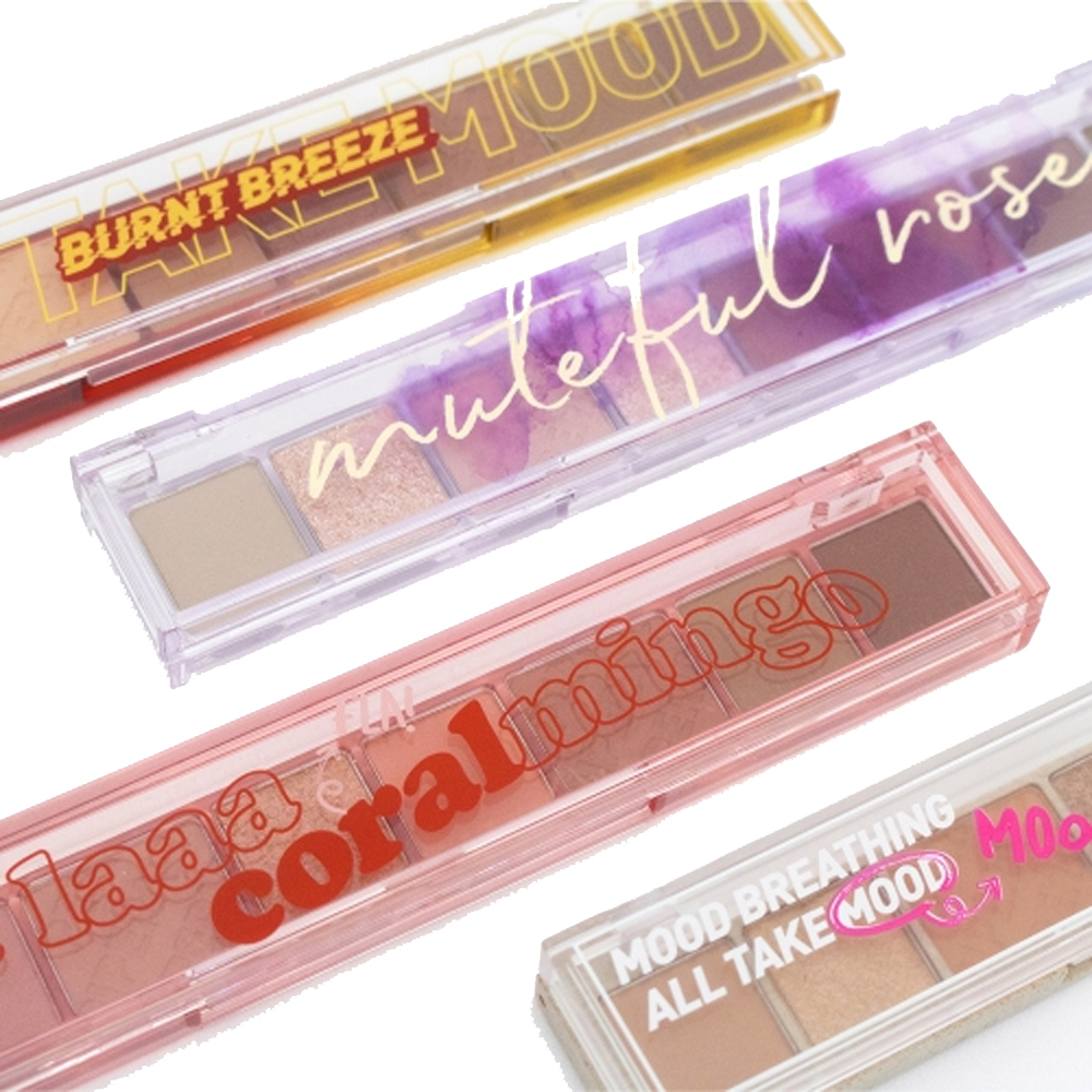 Combo Chì Kẻ Mày & Bảng Màu Mắt Đa Hiệu Ứng Peripera All Take Mood Palette 01 Mood Breathing