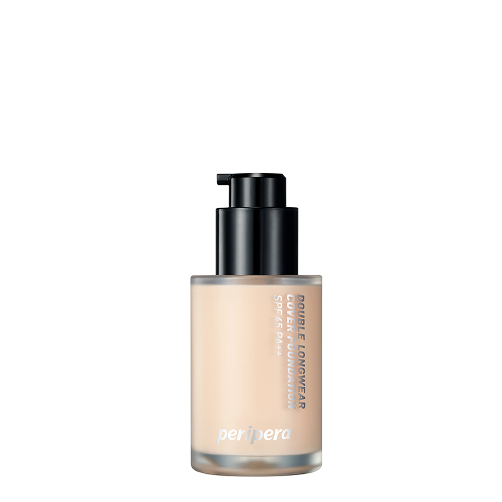 [Màu 03 Classic Sand] Combo Kem Nền Che Phủ Khuyết Điểm Peripera Double Longwear Cover Foundation 30Ml