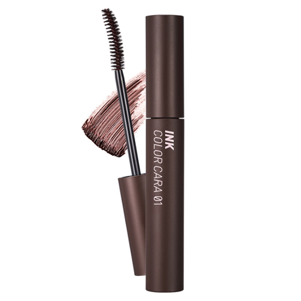  Mascara Chải Mi Có Màu PERIPERA INK COLOR CARA 8g - 01 BLACK ESPRESSO 