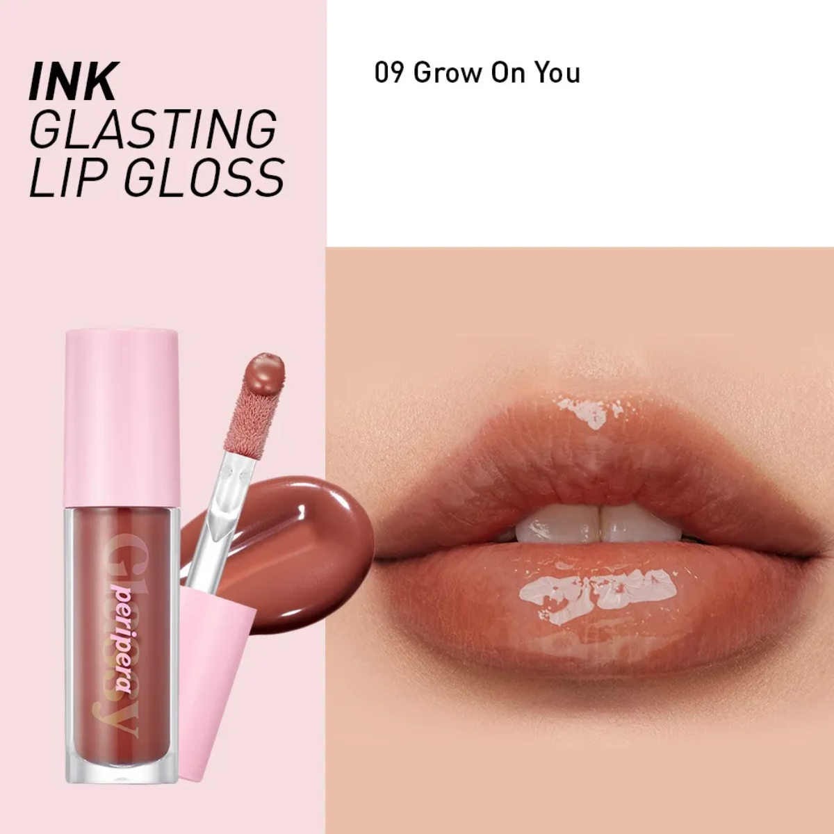 B10_Son Tint Bóng Peripera Ink Glasting Lip Gloss 4.5Ml
