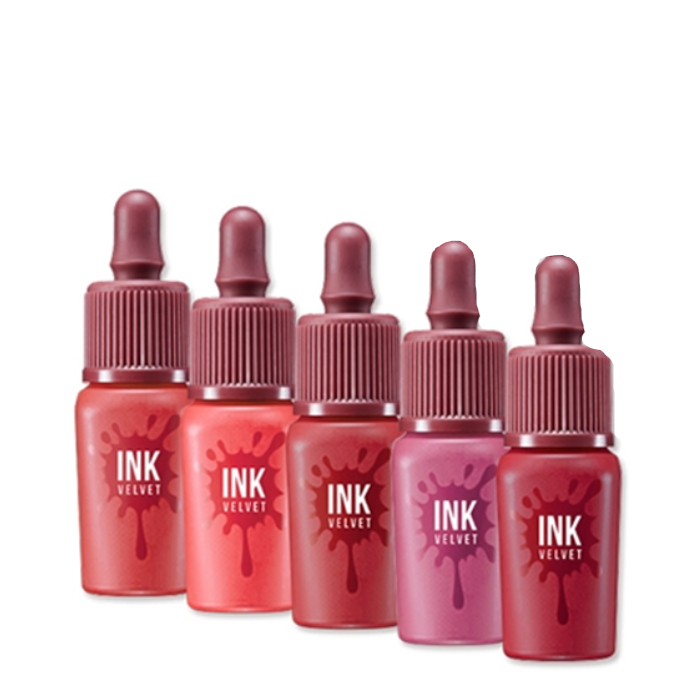 Son Tint Hiệu Ứng Lì, Mờ Peripera Ink Velvet (Pink Moment Collection)
