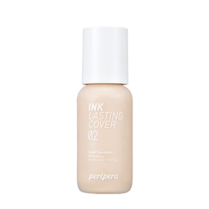 Kem Nền Trang Điểm Peripera Inklasting Cover Foundation 30Ml (02 Beige)