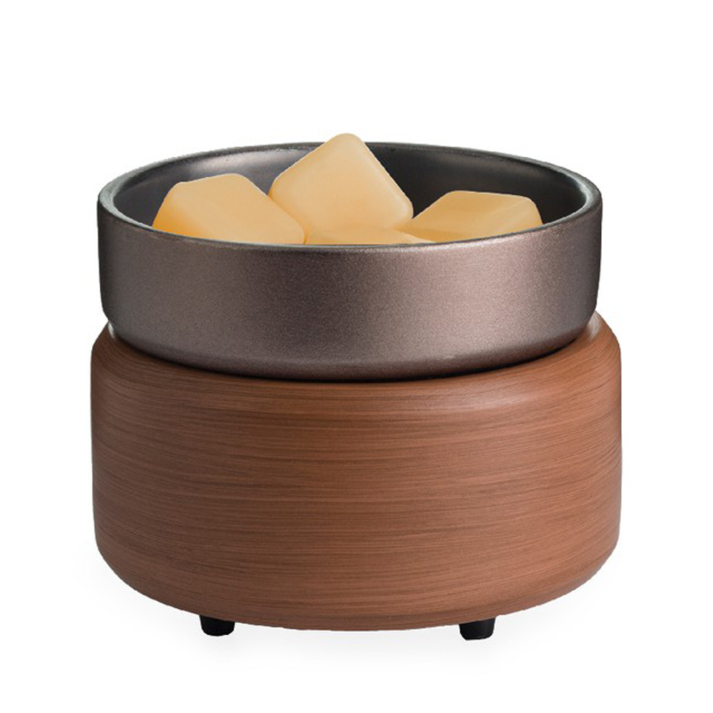 Máy Khuếch Tán Hương Thơm 2 Trong 1 Yankee Candle 2 - In - 1 Classic Collection Pewter Walnut
