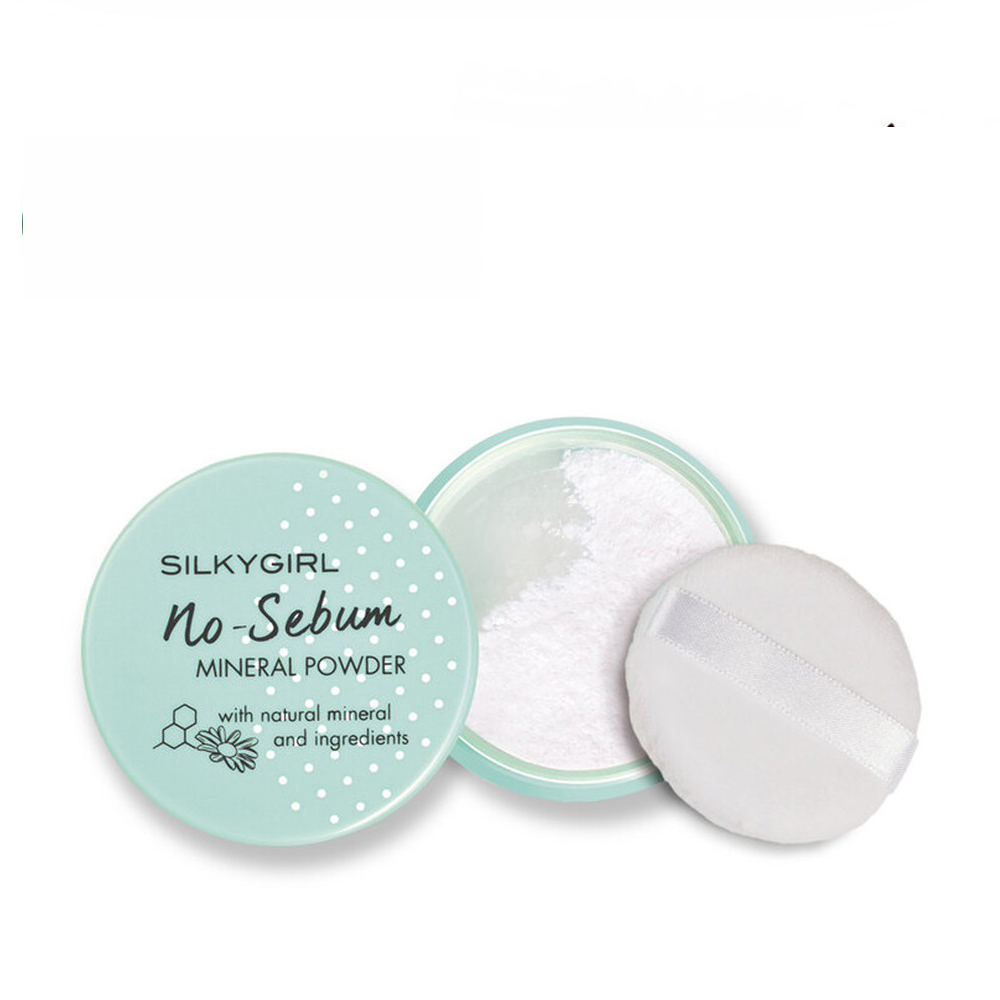 Phấn Phủ Khoáng Kiềm Dầu Silkygirl No - Sebum Mineral Powder 5G