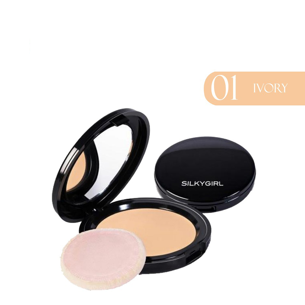 Phấn Phủ Mịn Da Silkygirrl Pure Smooth Spf 20 10G