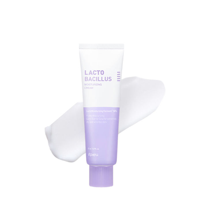 Combo Mặt Nạ & Kem Dưỡng Ẩm A'pieu Lactobacillus Moisturizing Cream 50Ml