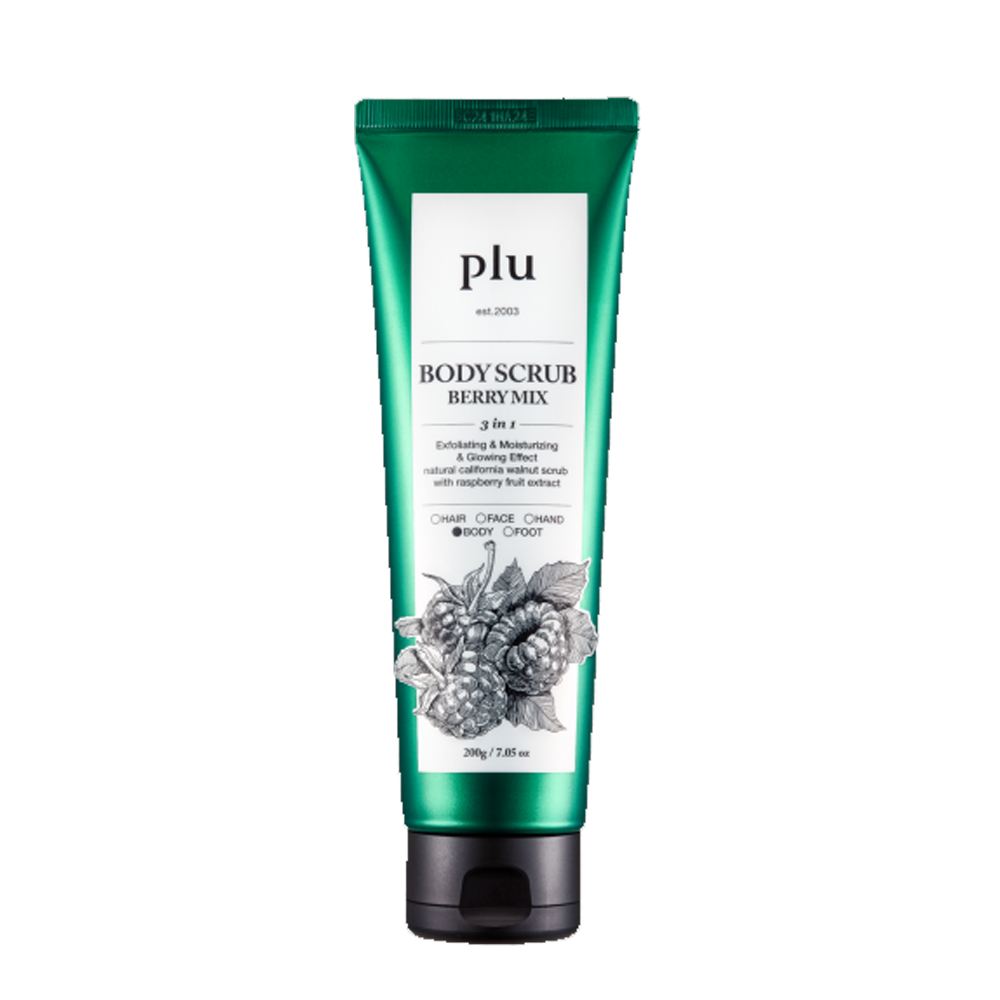 Tuýp Tẩy Tế Bào Chết Body Thiên Nhiên Plu Body Scrub 200G Xạ Hương