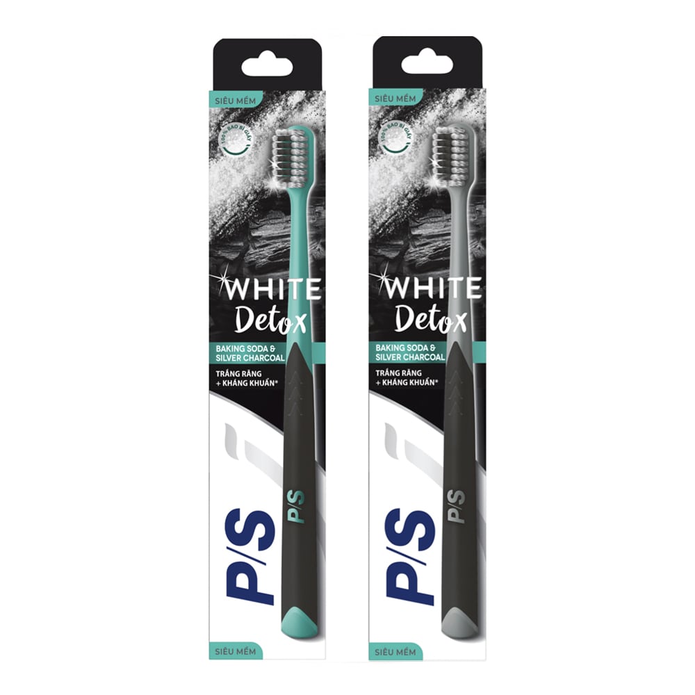 Bàn Chải Đánh Răng P/S Toothbrush White Detox