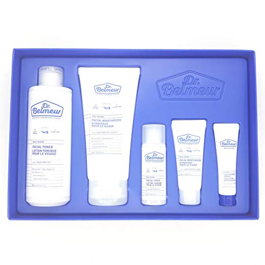 Bộ Dưỡng Phục Hồi Da Thefaceshop Dr.belmeur Daily Repair Skincare Set (5 Items)