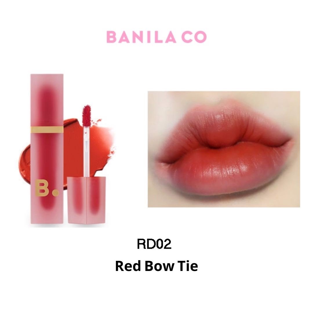Son Kem B.by Banila Velvet Blurred Veil Lip 4.5G Rd02 Red Bow Tie