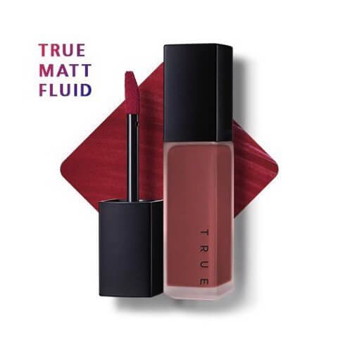Son Kem Hiệu Ứng Lì, Mịn A'pieu True Matt Fluid - Rd04/Red & Night