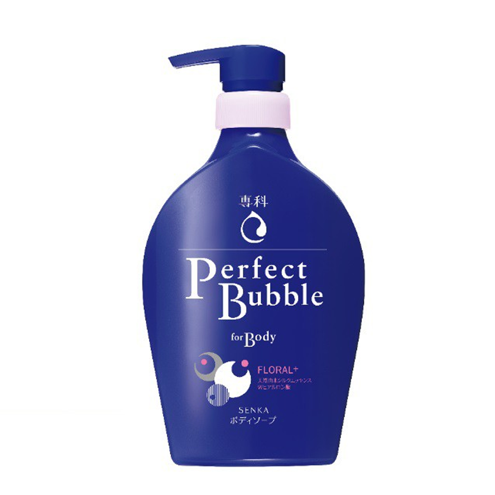 Sữa Tắm Dưỡng Ẩm Senka Perfect Bubble For Body 500Ml Floral Plus