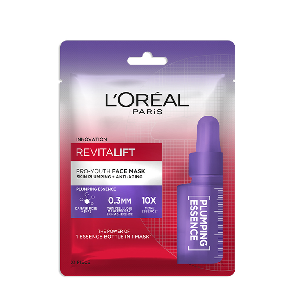 Mặt Nạ Dưỡng Ẩm L’oreal Revitalift Pro - Youth Face Mask Plumping Essence 30G