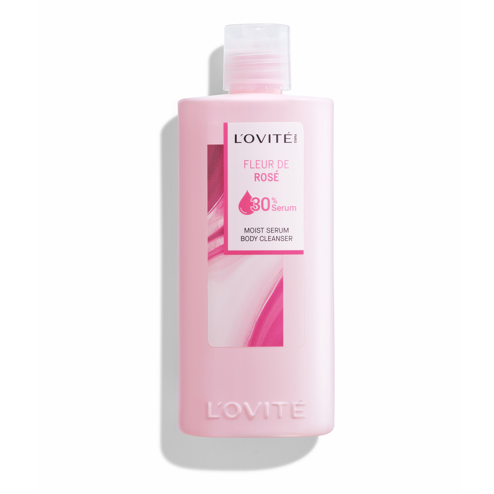 Sữa Tắm Dưỡng Ẩm Da L’ovité Moist Serum Body Cleanser 400Ml