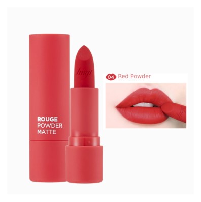 [Fmgt] Son Lì Mềm Mịn Môi Rouge Powder Matte (3.2G) 04 Red Powder [Không Đổi Trả, Hsd Từ Tháng 10/2022 Đến Tháng 12/2022]