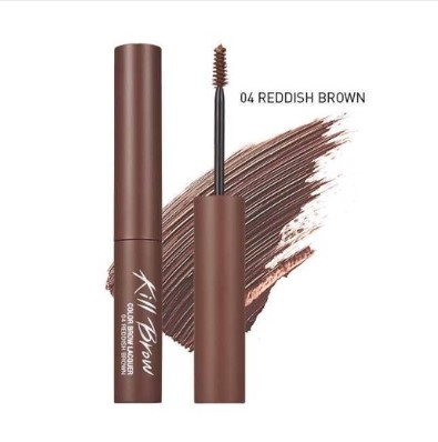 Mascara Chân Mày Clio Kill Brow Color Brow Lacquer 4.5G 04 Reddish Brown [Không Đổi Trả, Hsd Từ Tháng 07/2022 Đến Tháng 09/2022]