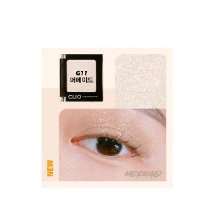 Phấn Mắt Trang Điểm Clio Pro Single Shadow 1.5G G11 Mermaid [Không Đổi Trả, Hsd Từ Tháng 10/2022 Đến Tháng 12/2022]