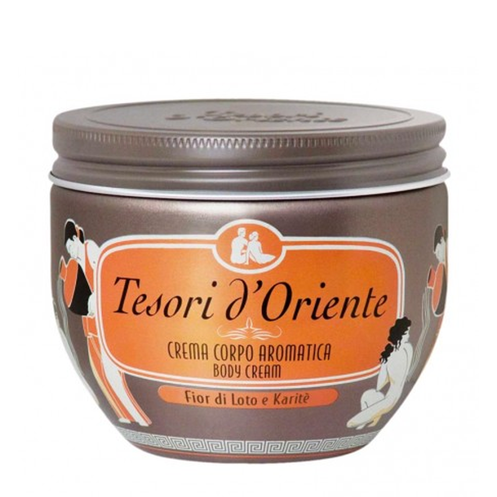 Kem Dưỡng Thể Hương Hoa Sen Tesori D'oriente Crema Corpo Aromatica Body Cream 300Ml
