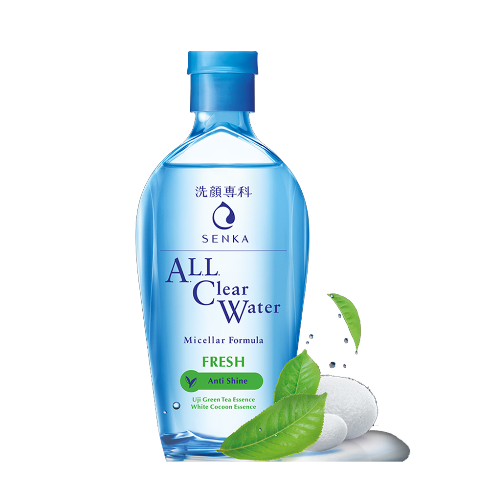 Nước Tẩy Trang Kiểm Soát Dầu Thừa Senka All Clear Water Micellar Formula Fresh