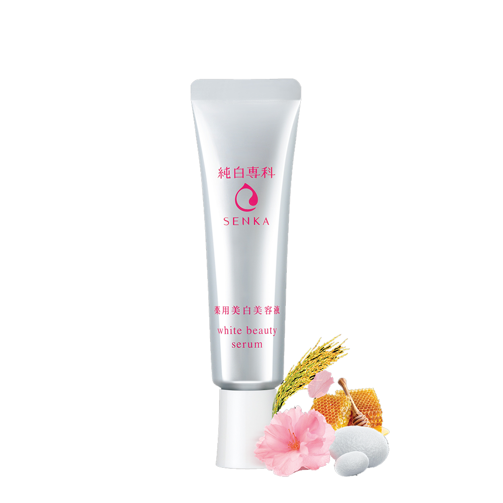Tinh Chất Dưỡng Da Sáng Trắng Senka White Beauty Serum 35G