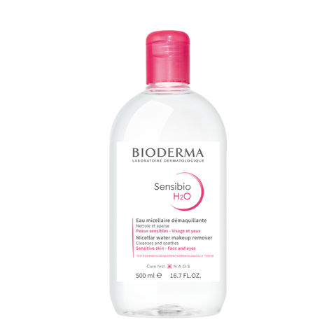 Dung Dịch Làm Sạch Và Tẩy Trang Cho Da Nhạy Cảm Bioderma Sensibio H2O 500Ml