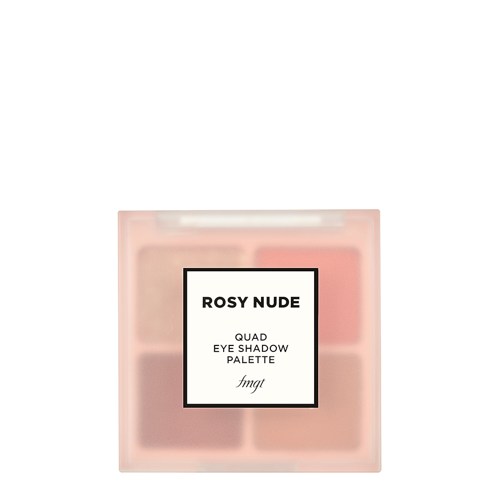 [Fmgt] Bảng Màu Mắt Rosy Nude Quad Eyeshadow Palette 4.8G
