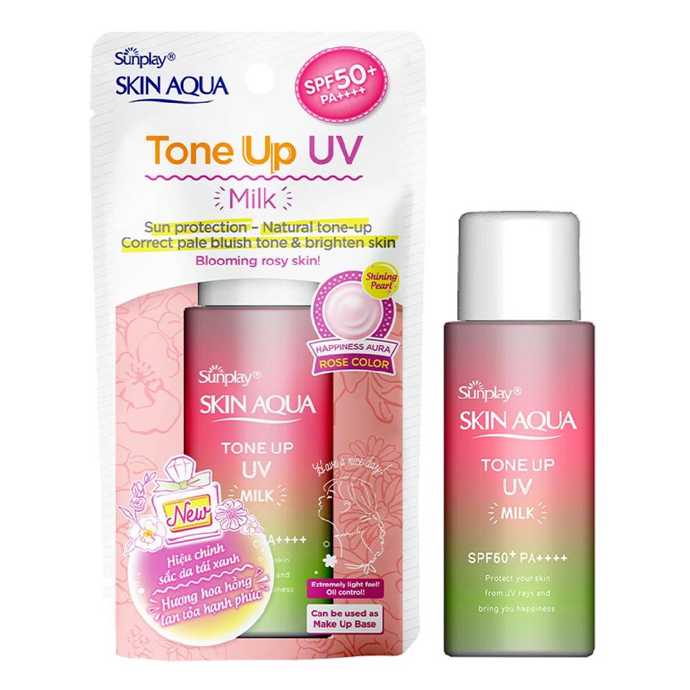 Sữa Chống Nắng Hiệu Chỉnh Sắc Da Sunplay Skin Aqua Tone Up Uv Milk 50G