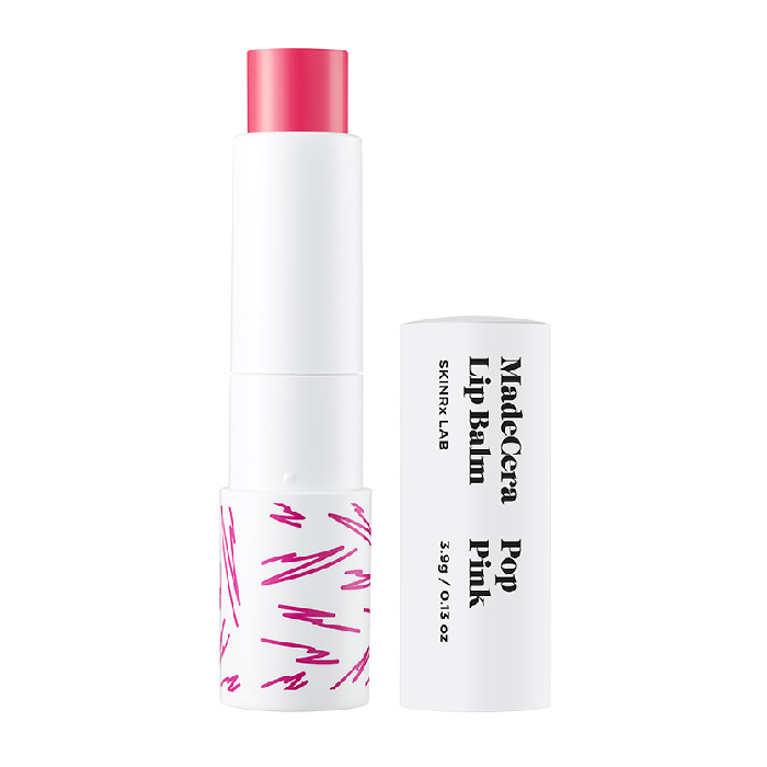 Son Dưỡng Môi Skinrx Lab Madecera Lip Balm 3.9G - Pop Pink