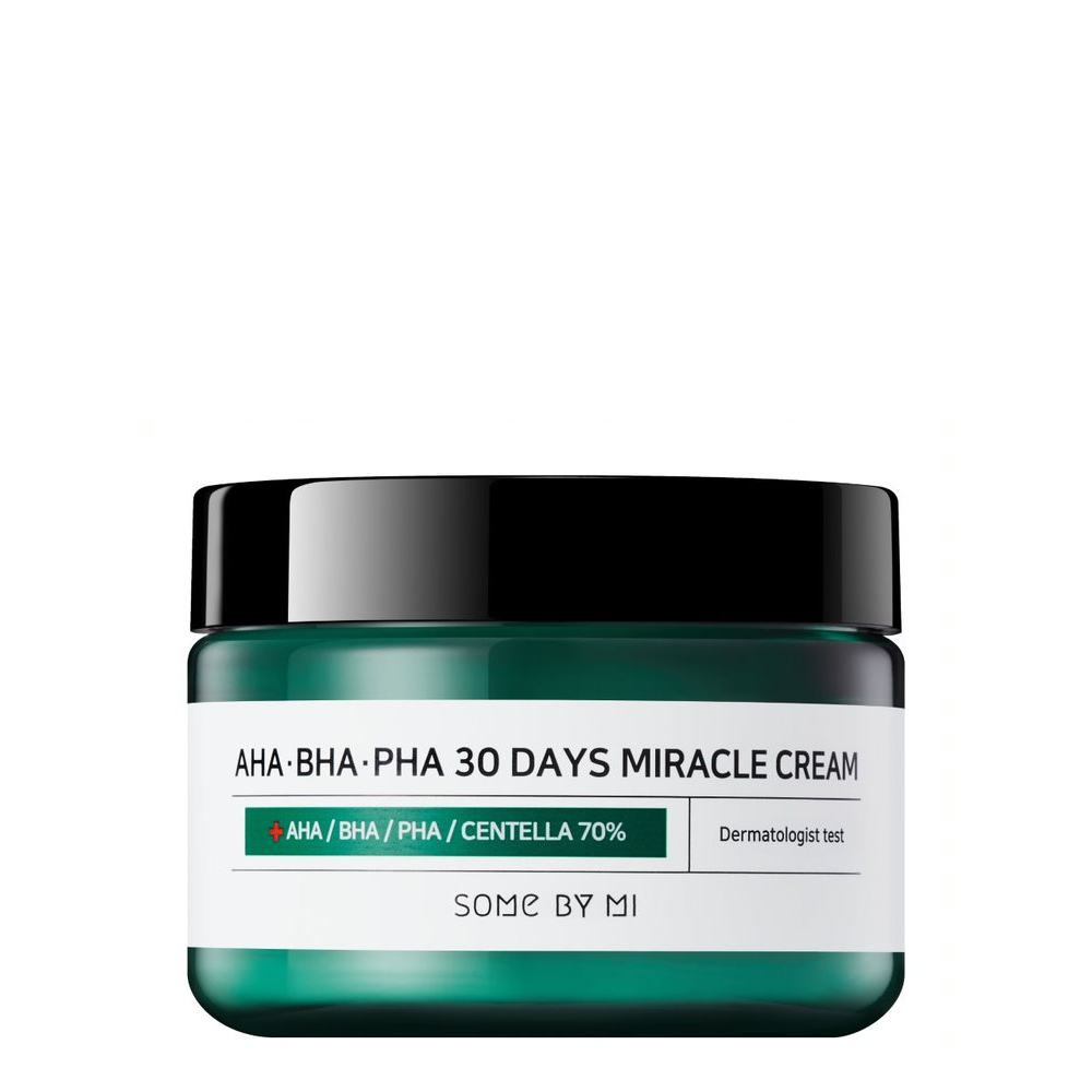 Kem Dưỡng Hỗ Trợ Trị Mụn Some By Mi Aha - Bha - Pha 30 Days Miracle Cream 60Ml