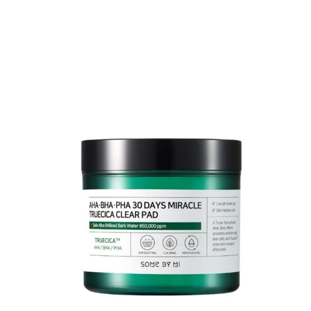 Miếng Tẩy Da Chết Some By Mi Aha - Bha - Pha 30 Days Miracle Truecica Clear Pad 125Ml