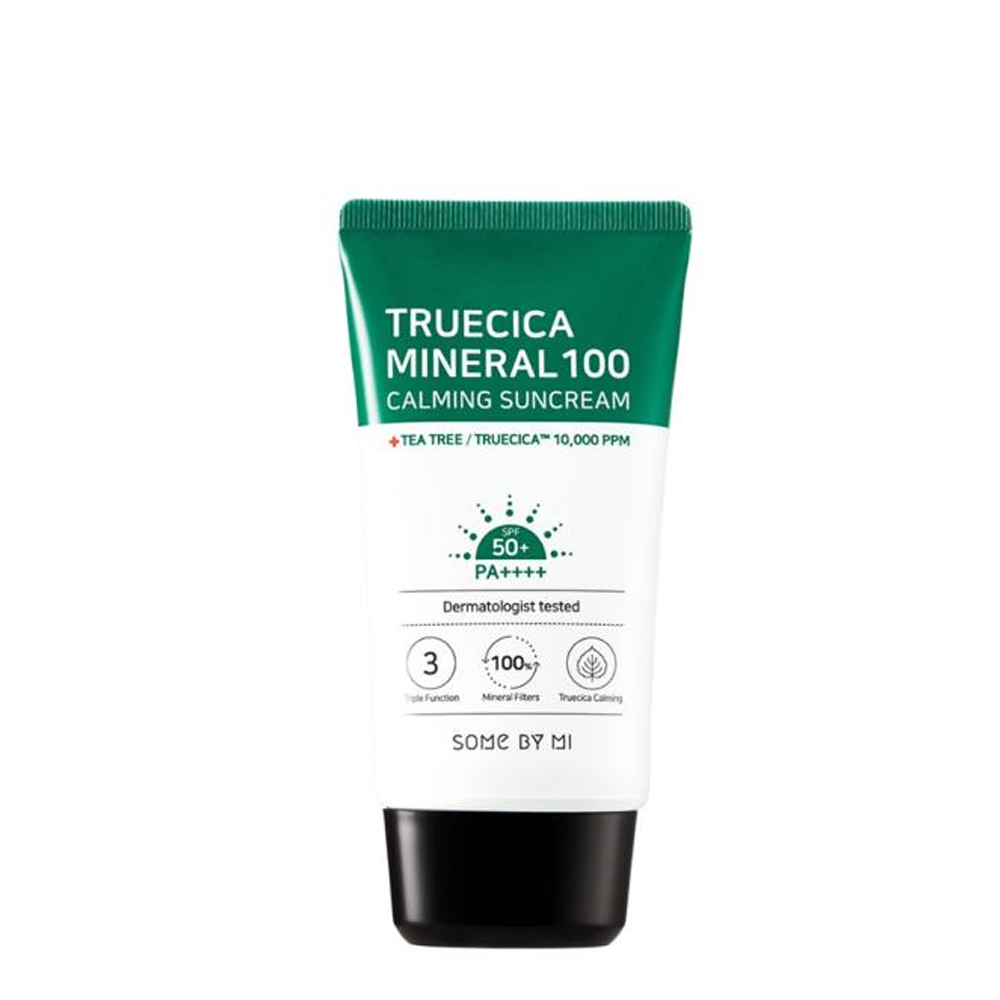 Kem Chống Nắng Dịu Nhẹ Some By Mi Truecica Mineral 100 Calming Suncream 50Ml