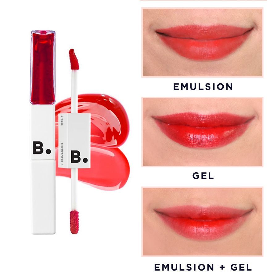 Son Môi 2 Đầu B. By Banila Liplike Dual Tint (02 Red Queen) 5Gx2