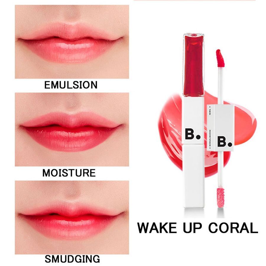 Son Môi 2 Đầu B. By Banila Liplike Dual Tint (03 Wake Up Coral) 5Gx2