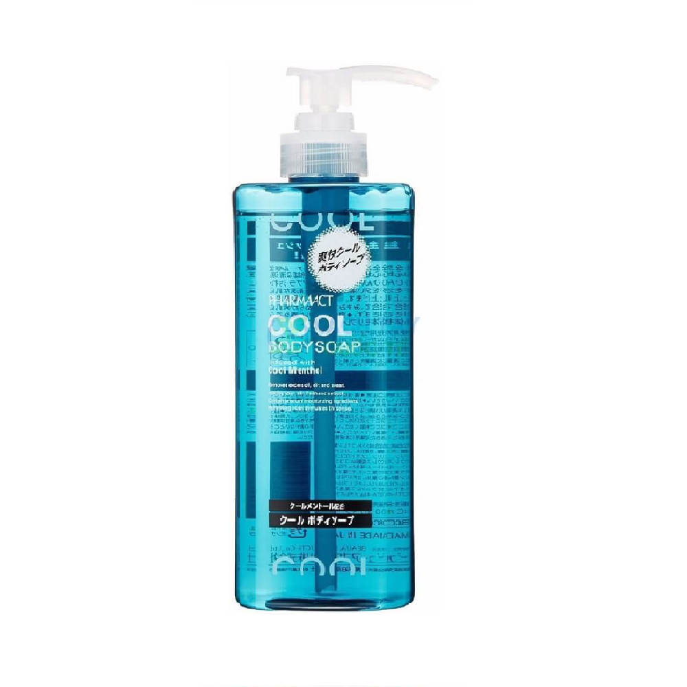 Sữa Tắm Làm Sạch Da Dành Cho Nam Pharmaact Cool Body Soap 600Ml