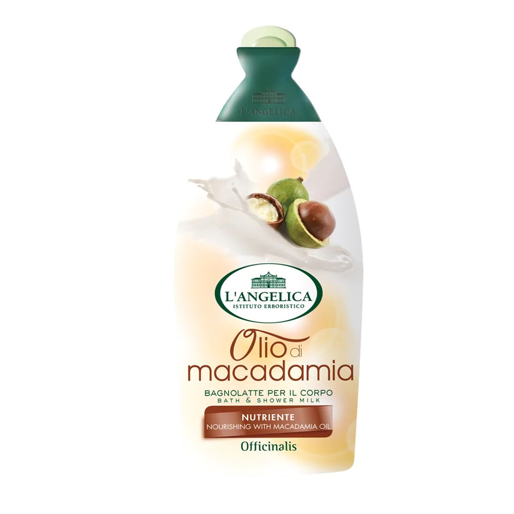 Sữa Tắm Tinh Chất Dầu Maca L'angelica Bath & Shower Gel Nourishing With Macadamia Oil 500Ml