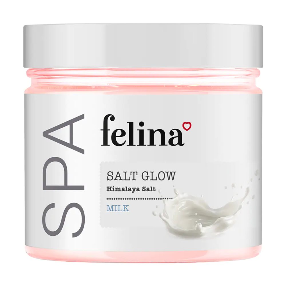 Muối Biển Tẩy Tế Bào Chết Tinh Chất Sữa Tươi Felina Salt Glow Milk 500G