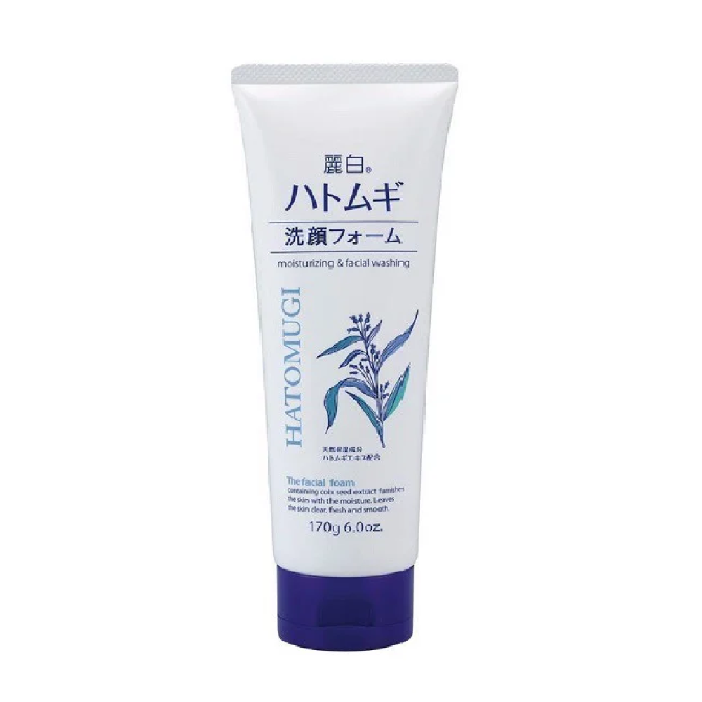 Sữa Rửa Mặt Sáng Da Hatomugi Reihaku Facial Foam 170G