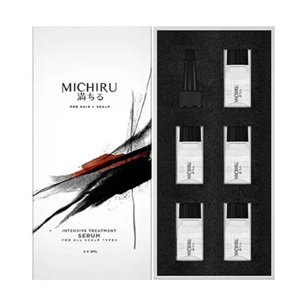 Tinh Chất Kích Thích Mọc Tóc Michiru Intensive Treatment Serum For All Scalp Types 9Mlx5