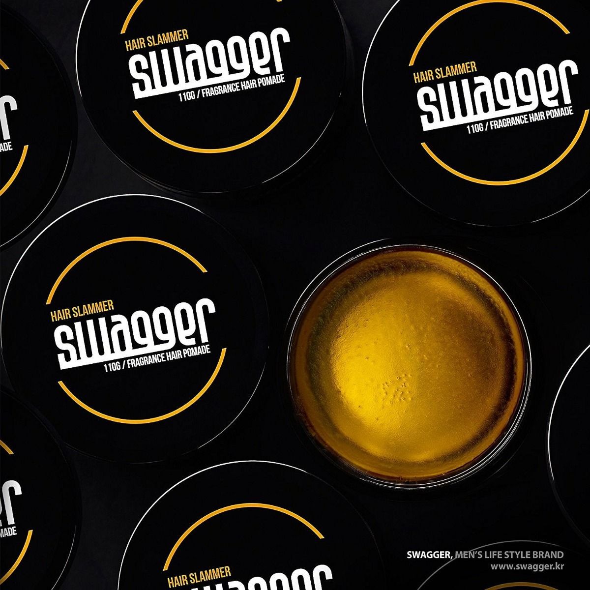 Gel Tạo Nếp Và Mượt Tóc Swagger Hair Slammer Pomade (110G)