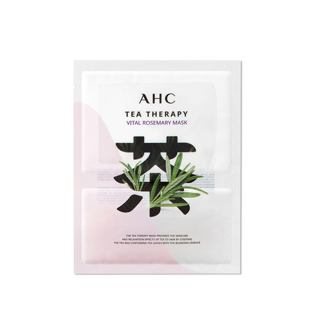 Mặt Nạ Giấy Phục Hồi Sức Sống Làn Da Ahc Tea Therapy Vital Rosemary Mask (28G)
