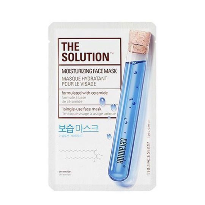 Mặt Nạ Cung Cấp Ẩm Thefaceshop The Solution Moisturizing Face Mask [Không Đổi Trả, Hsd Từ Tháng 07/2022 Đến Tháng 09/2022]