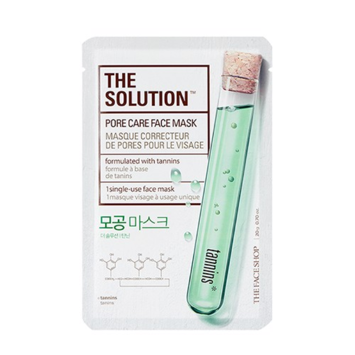 Mặt Nạ Chăm Sóc Lỗ Chân Lông The Solution Pore Care Face Mask [Không Đổi Trả, Hsd Từ Tháng 07/2022 Đến Tháng 09/2022]