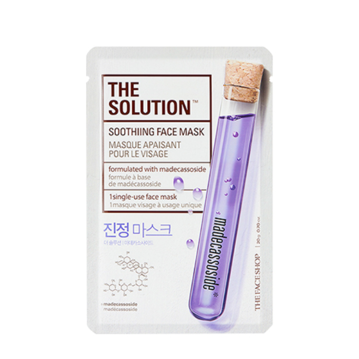 Mặt Nạ Làm Dịu Da Hefaceshop The Solution Soothiing Face Mask [Không Đổi Trả, Hsd Từ Tháng 07/2022 Đến Tháng 09/2022]
