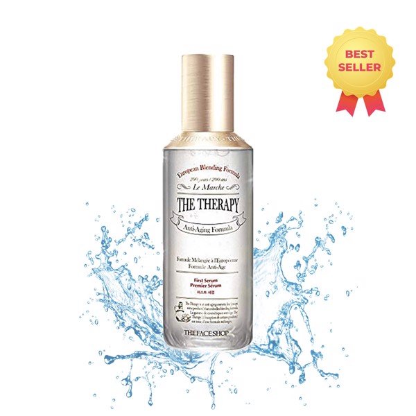Nước Thần Phục Hồi Da Thefaceshop The Therapy First Serum 130Ml