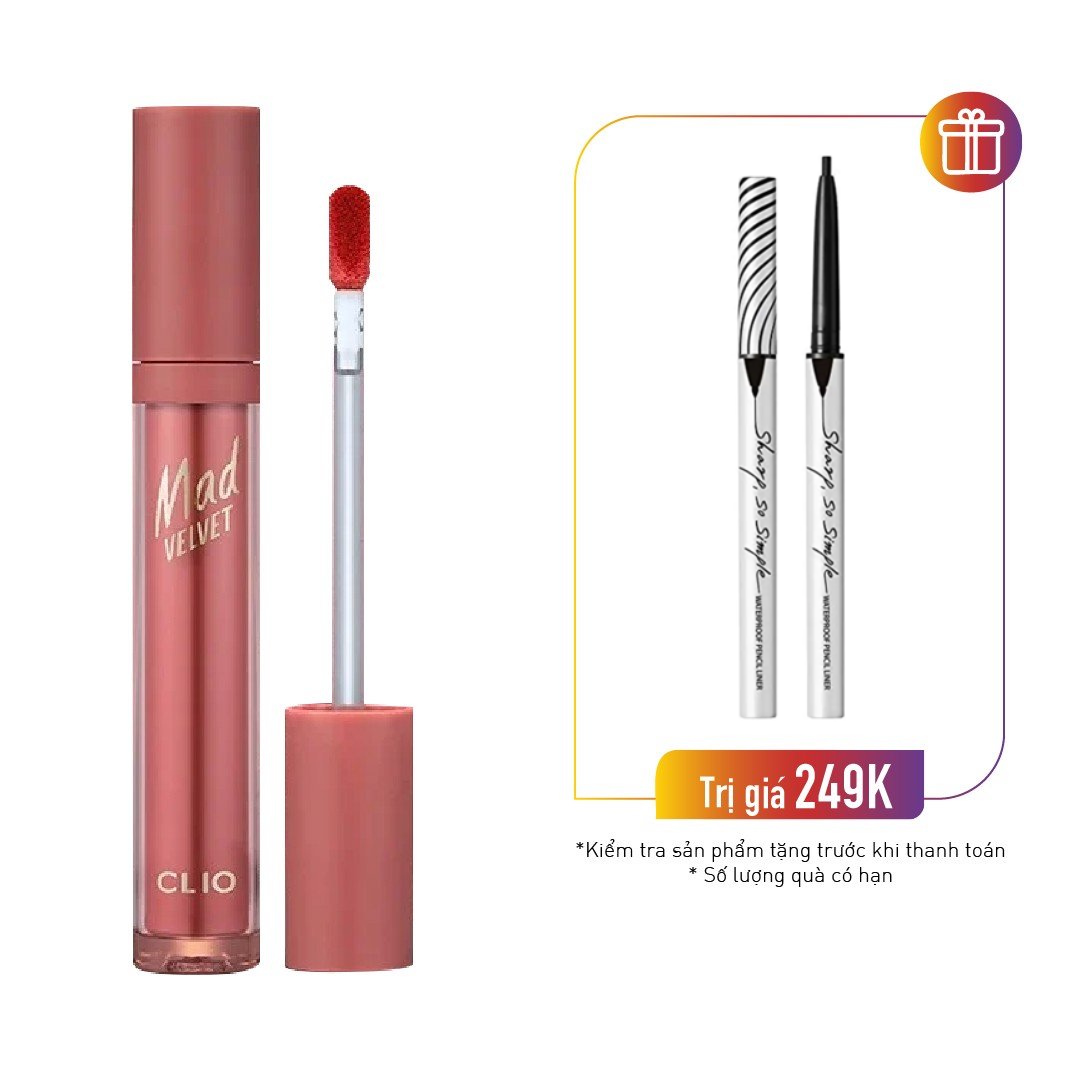 Son Kem Lì Clio Mad Velvet Tint 3.8G