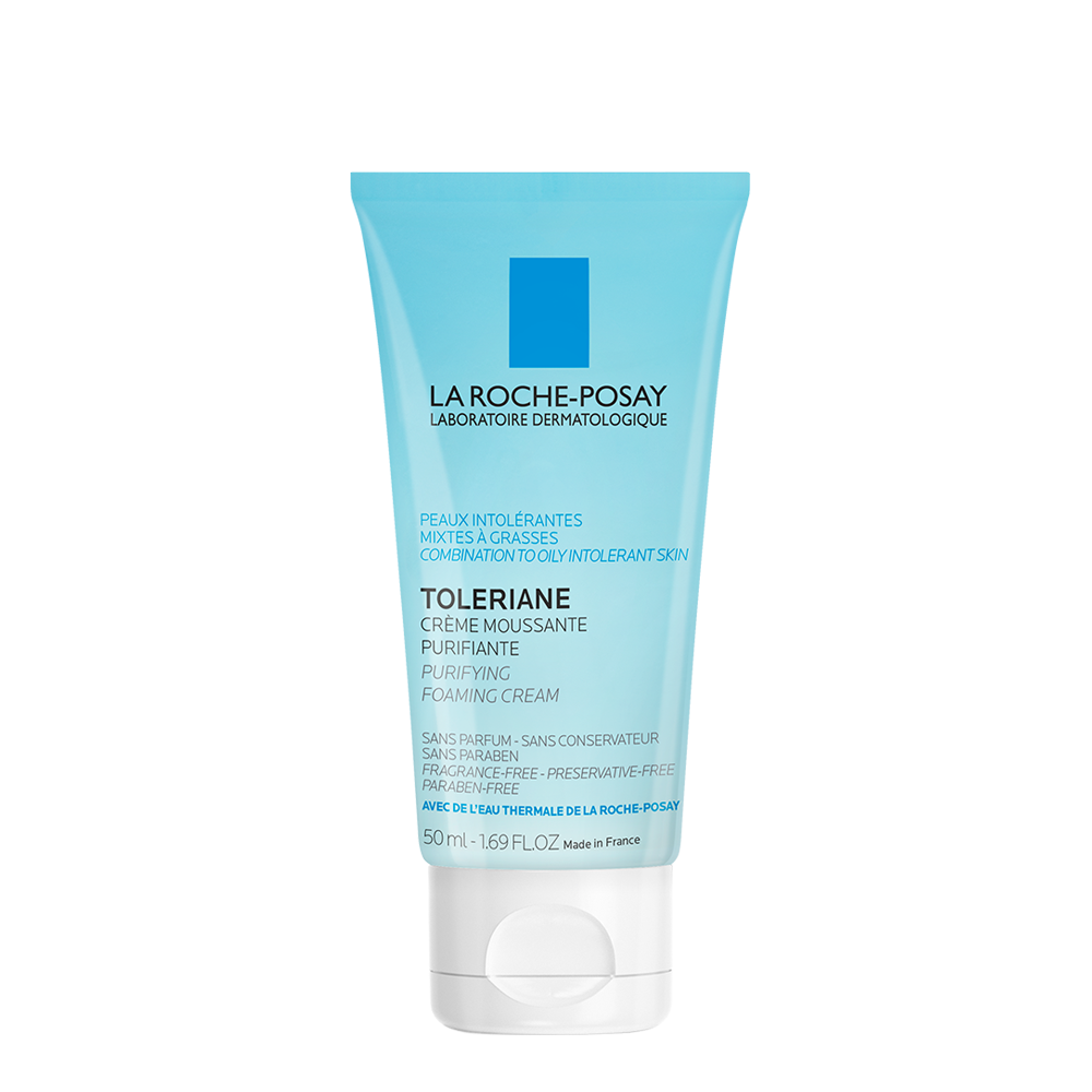 Sữa Rửa Mặt Tạo Bọt Cho Da Dầu La Roche - Posay Toleriane Purifying Foaming Cream 50Ml