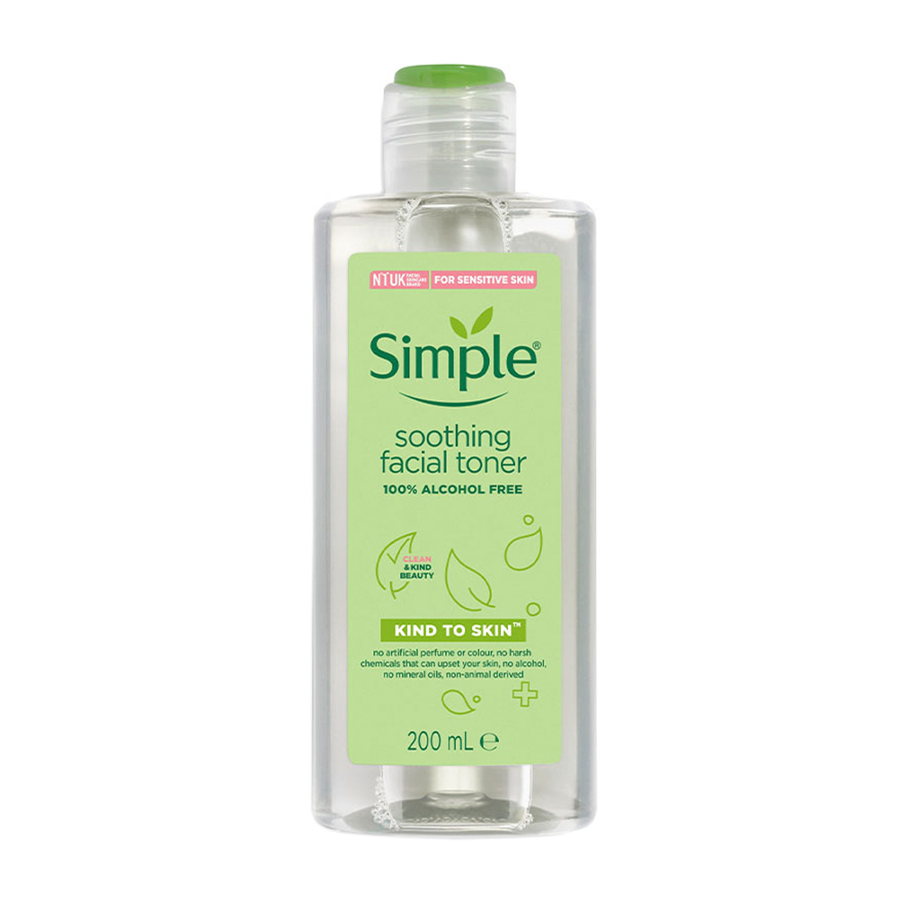 Nước Hoa Hồng Làm Dịu Da Simple Smoothing Facial Toner 200Ml