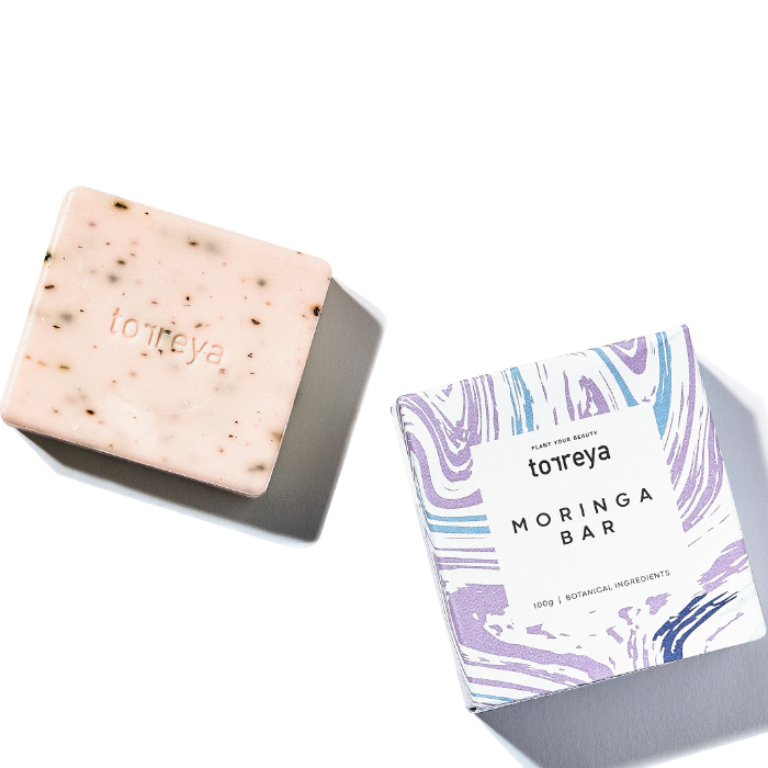 Xà Phòng Chiết Xuất Cây Chùm Ngây Torreya Moringa Bar 100G